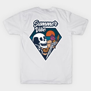 summer vibe illustration design T-Shirt